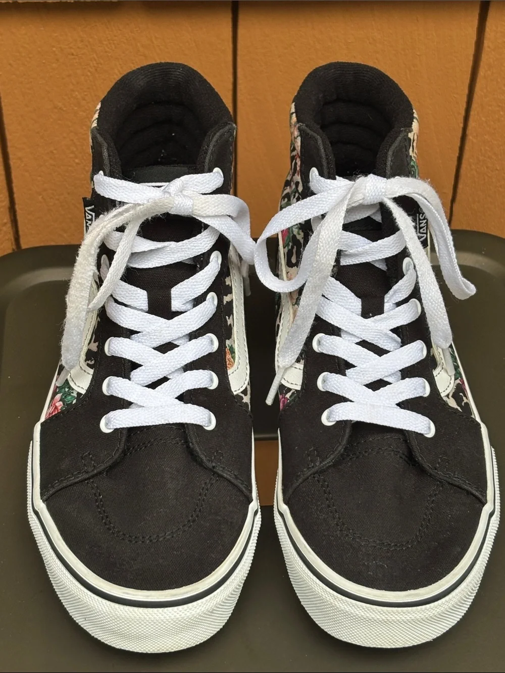 Vans floral leopard